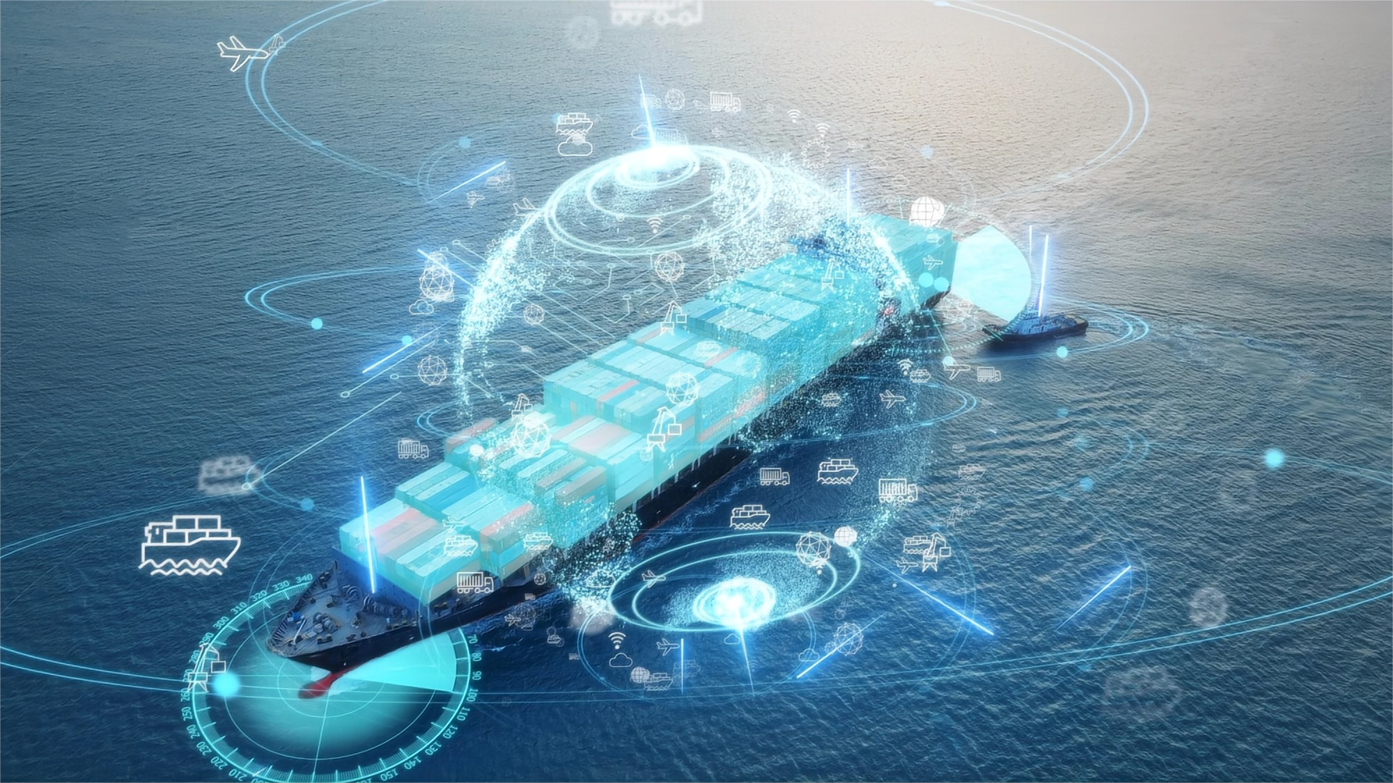 Shipping containers at a busy US port, ready for drayage to Thailand-bound vessels