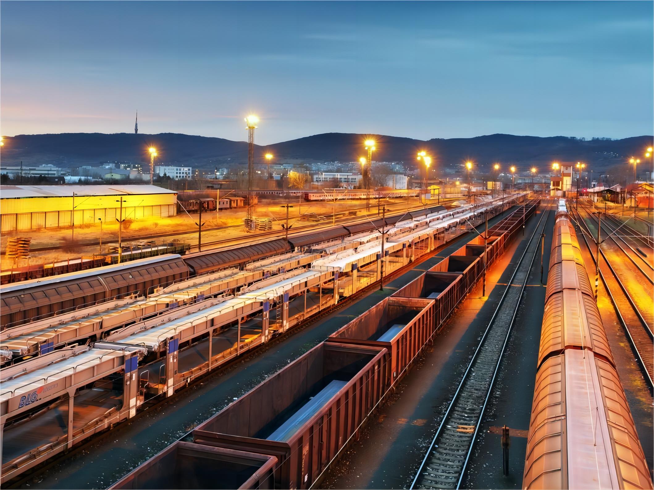 Professional logistics team discussing a shipment plan