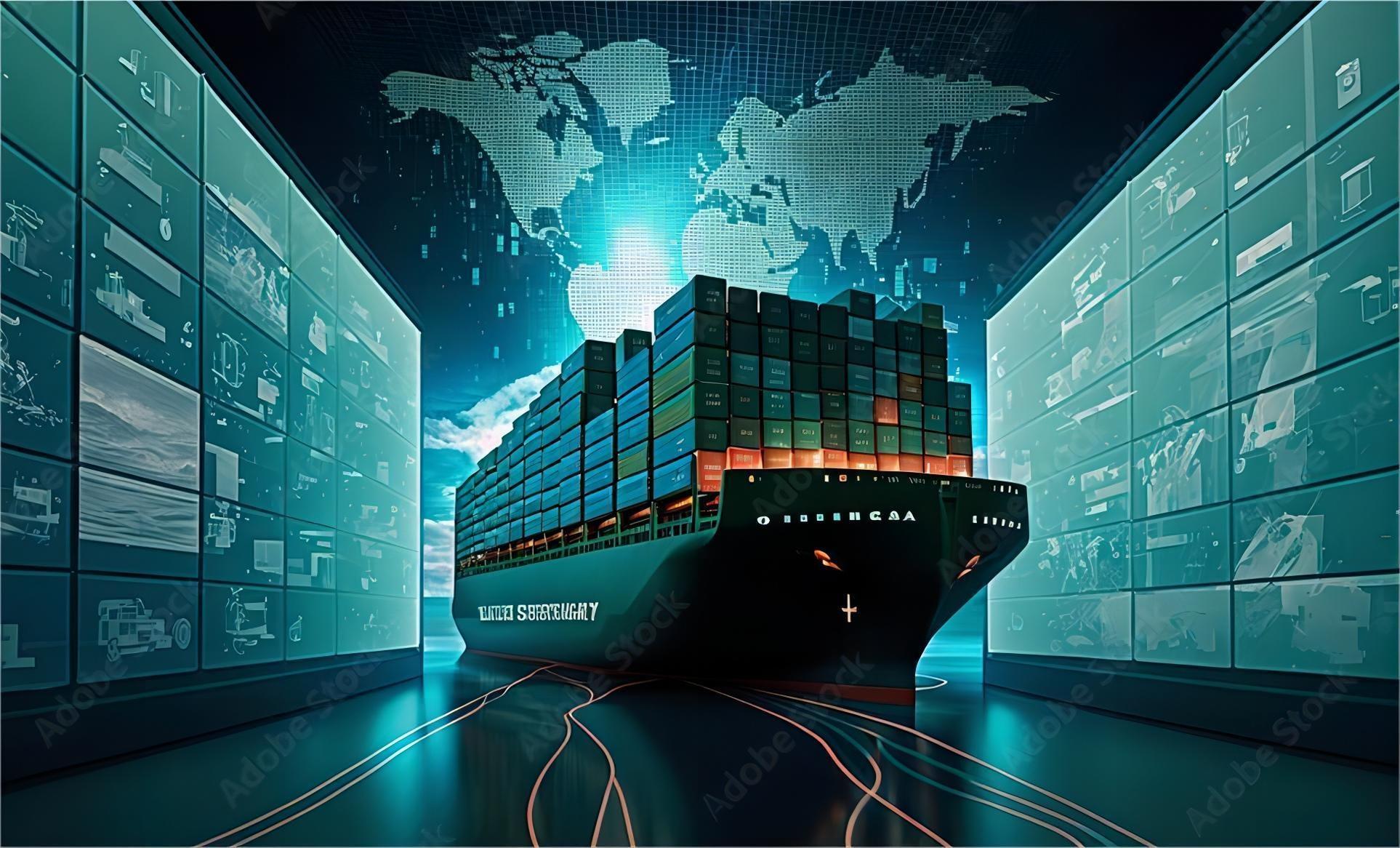 Logistics operations dashboard showing efficiency metrics