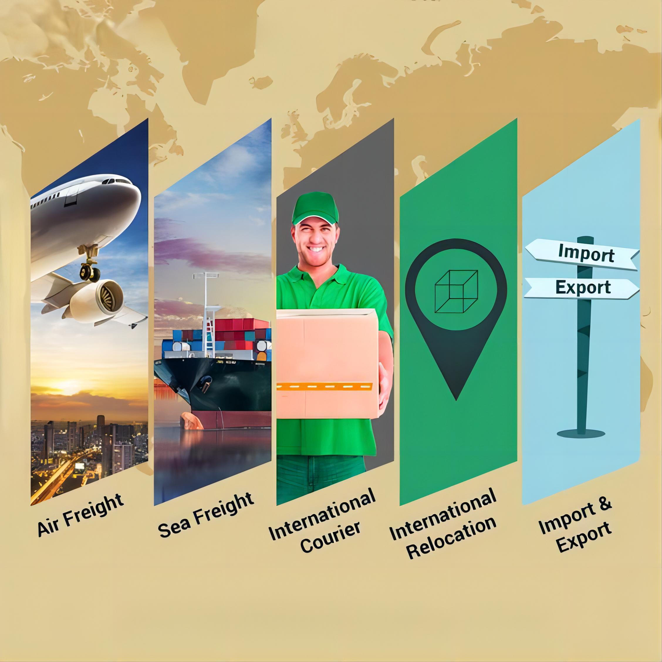 Container ship arriving at a port in New Jersey