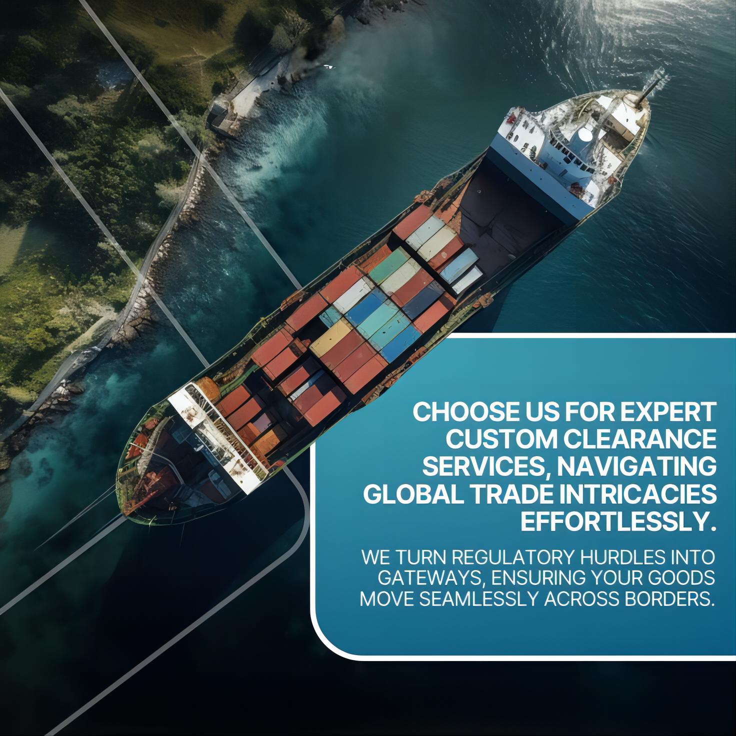 Logistics professional reviewing shipping documents