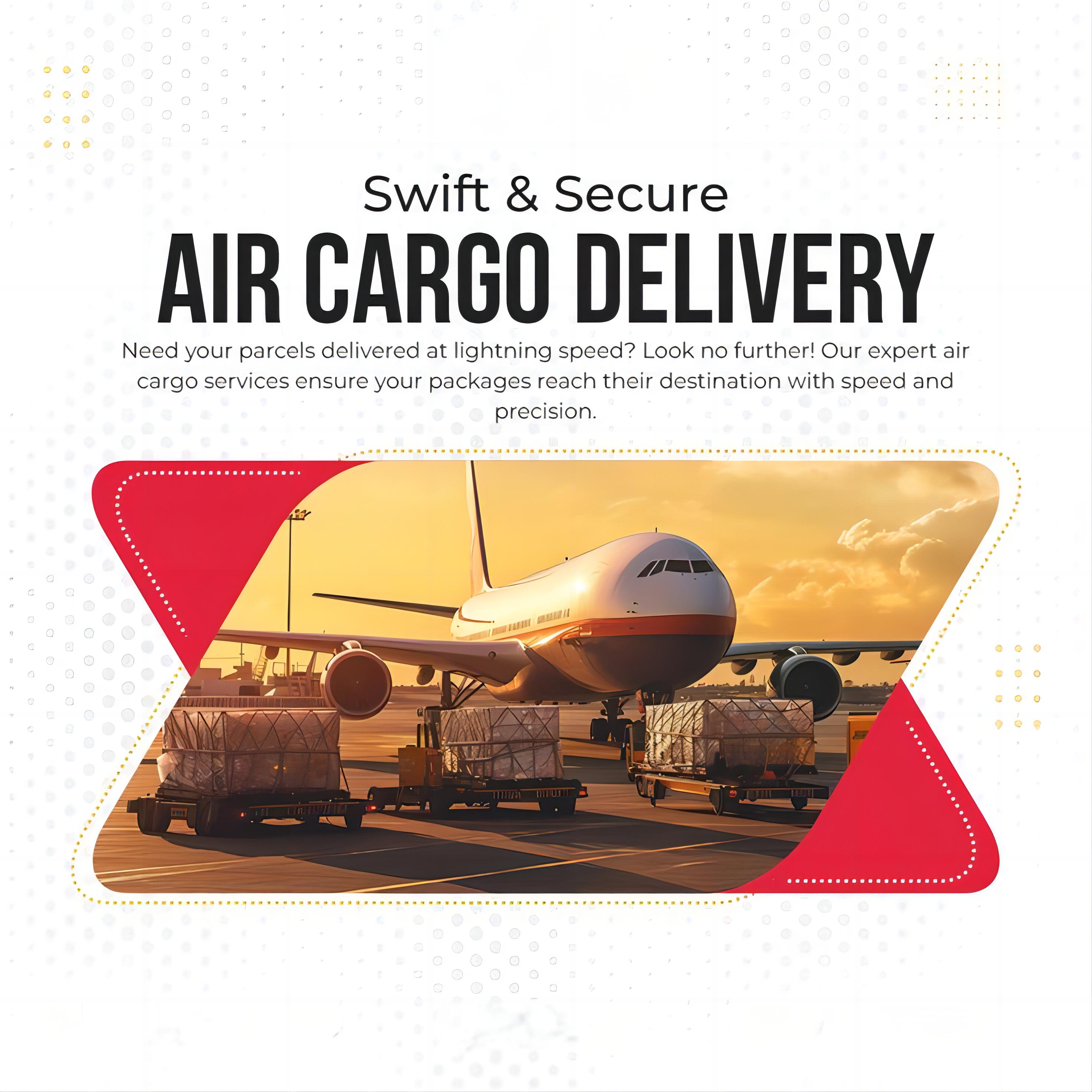 A detailed shipping cost breakdown for an international cargo shipment