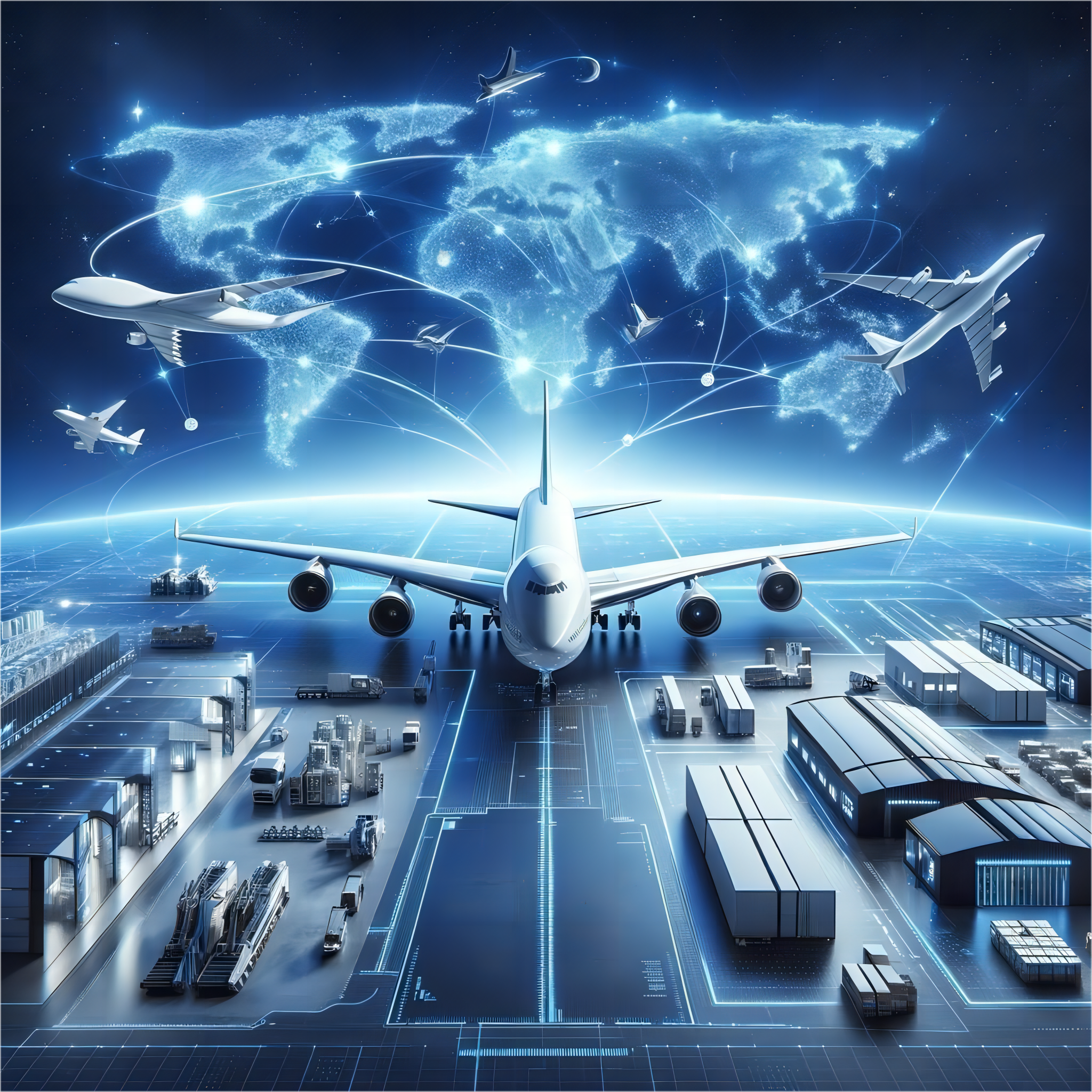 Flat rack container being loaded with oversized cargo at a port