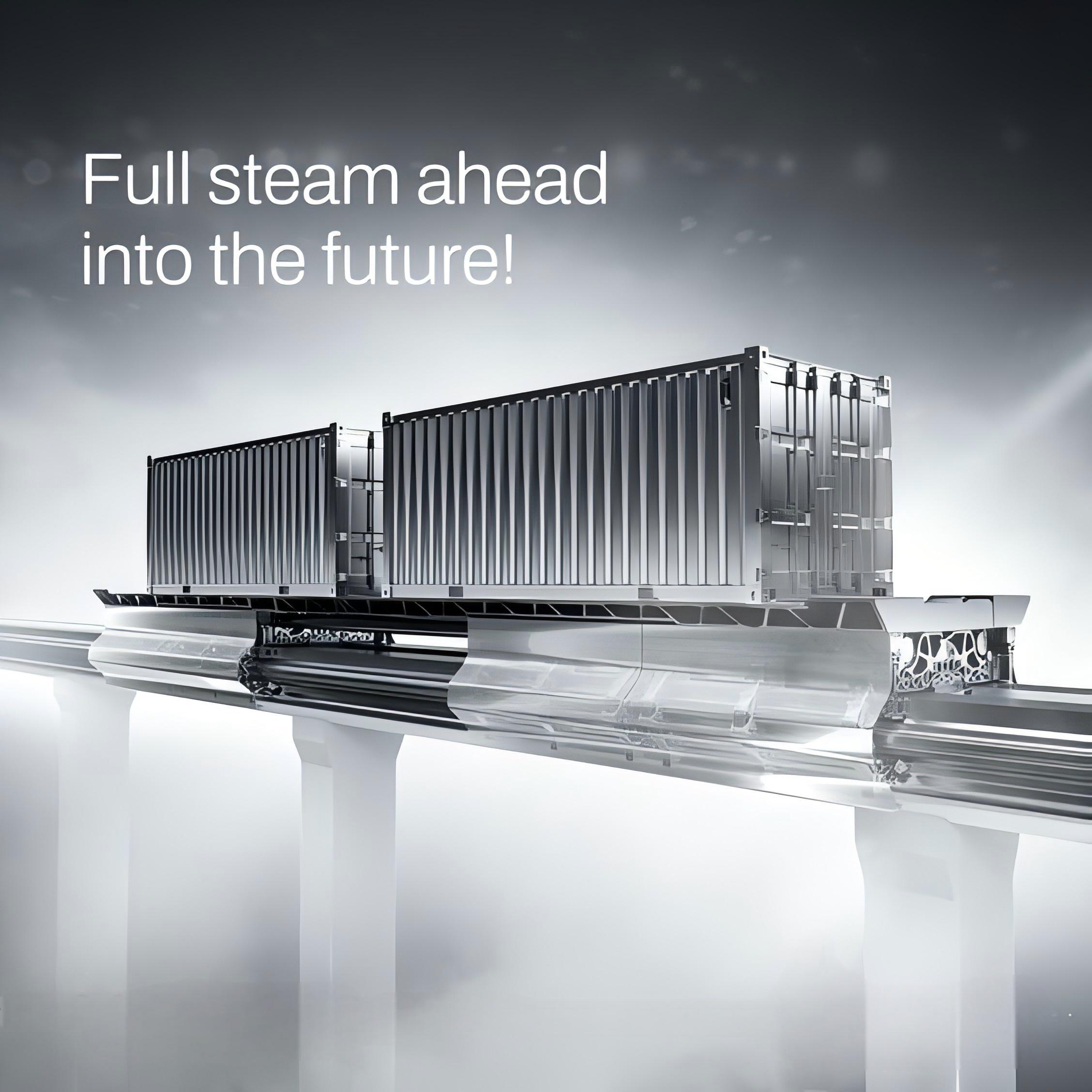 A chart showing a successful supply chain timeline