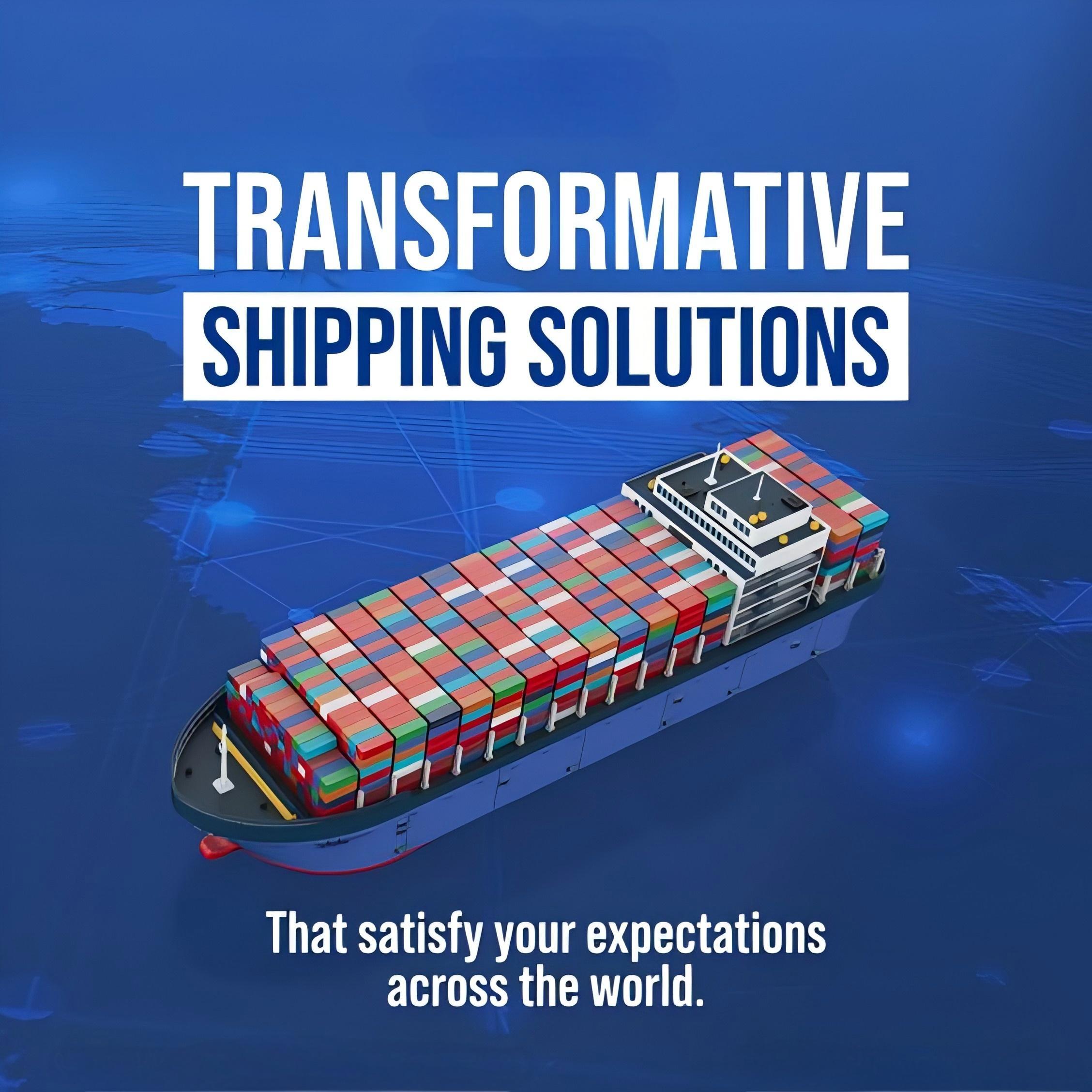 Logistics professionals discussing a shipping plan with a client