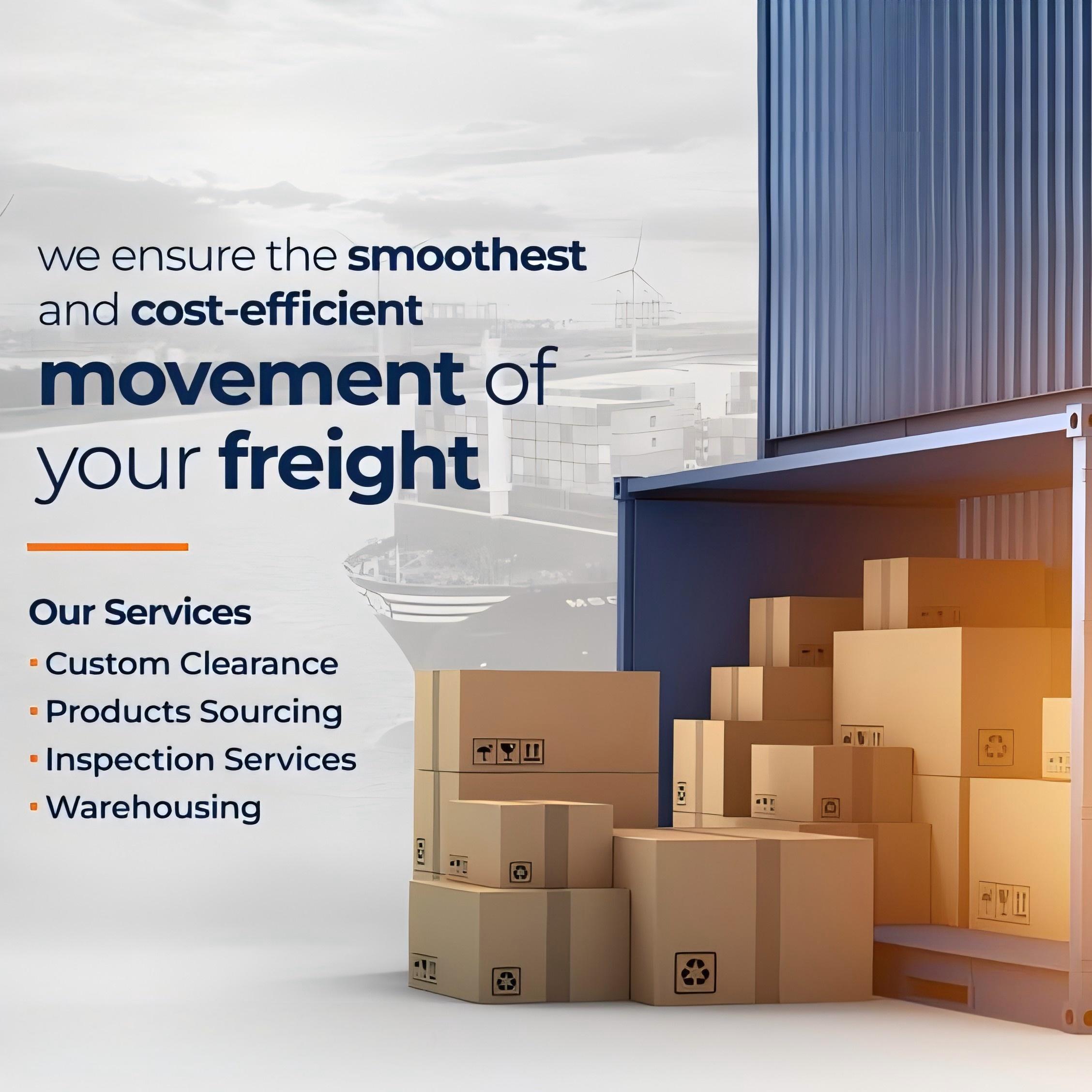 Shipping containers at a bustling port ready for international transit