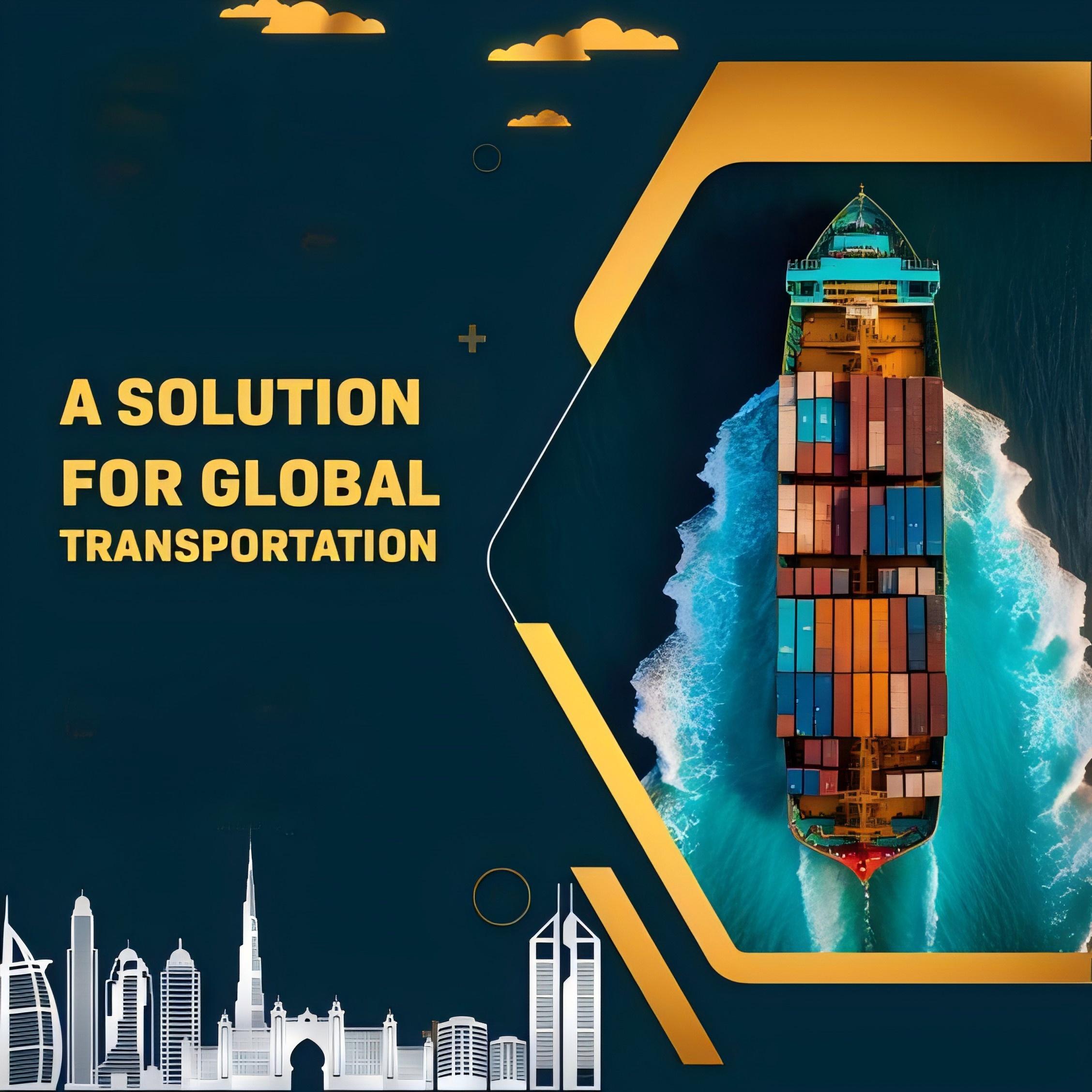 Infographic showing a comparison of shipping methods like air, sea, and rail freight